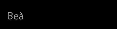Beà